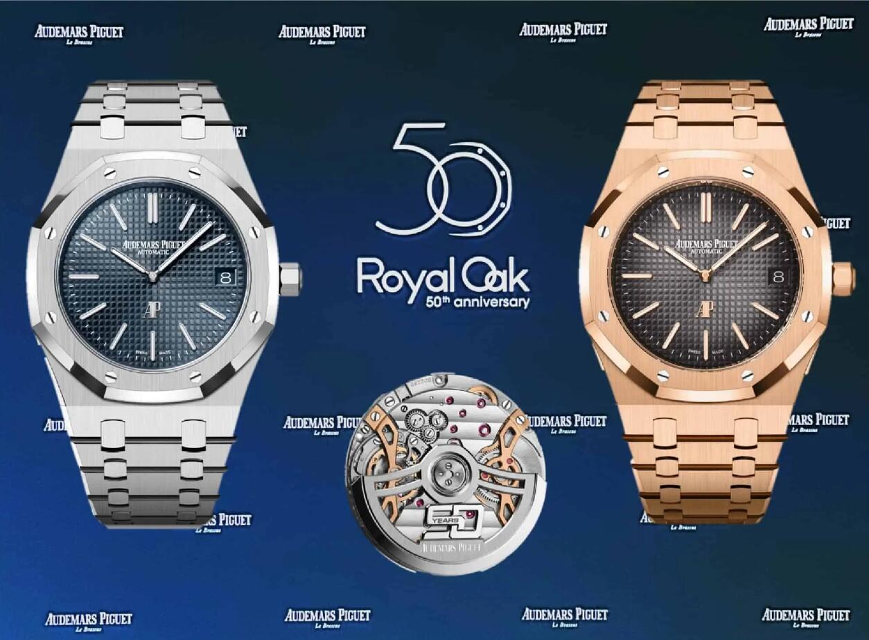 Replique Audemars Piguet Royal Oak 16202ST : Une Royal Oak Jumbo de 39 mm pour l’anniversaire