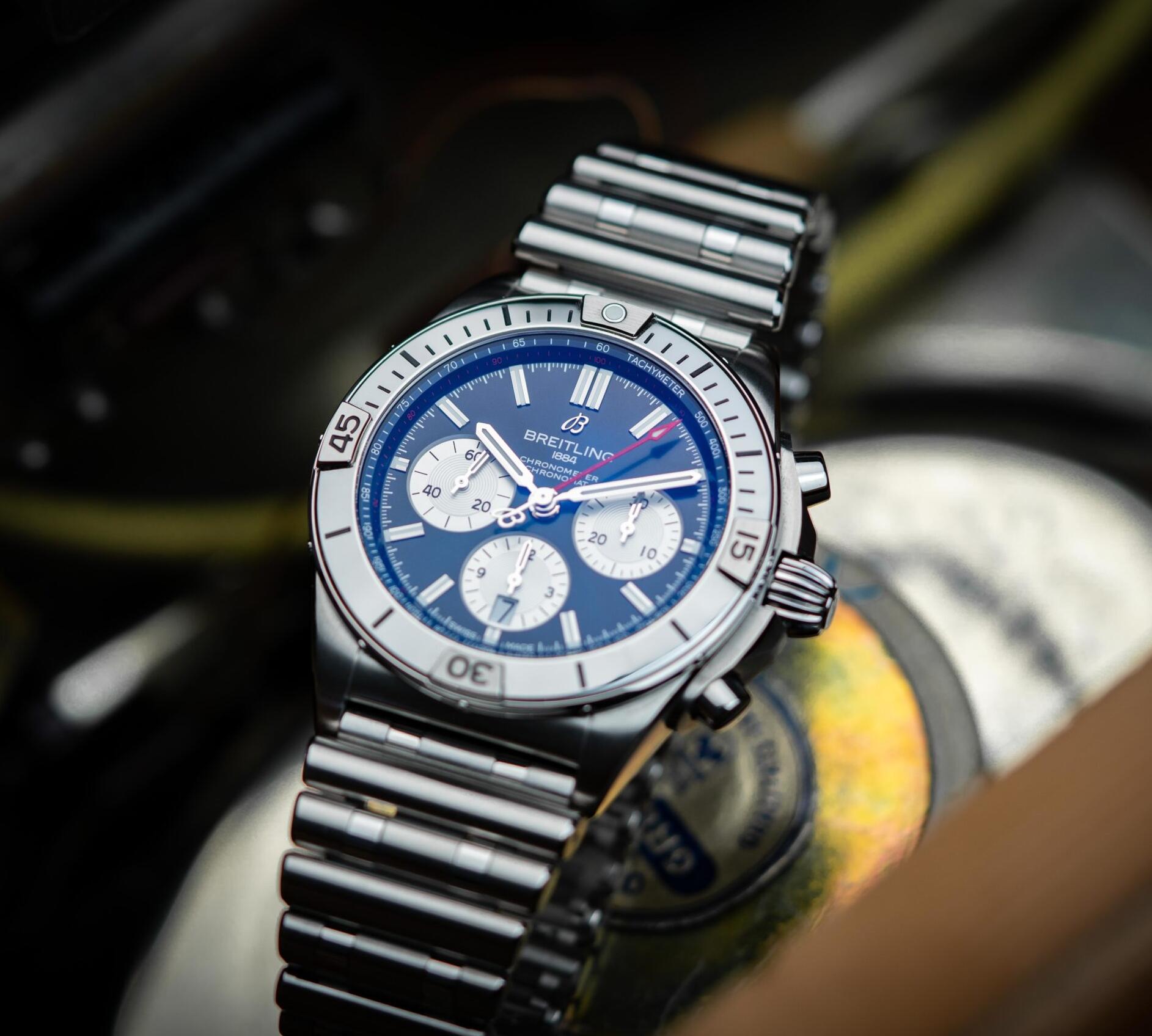 Replique Breitling Chronomat B01 42 avec bracelet en acier Rouleaux : la mise à jour de base (2024) dans le test