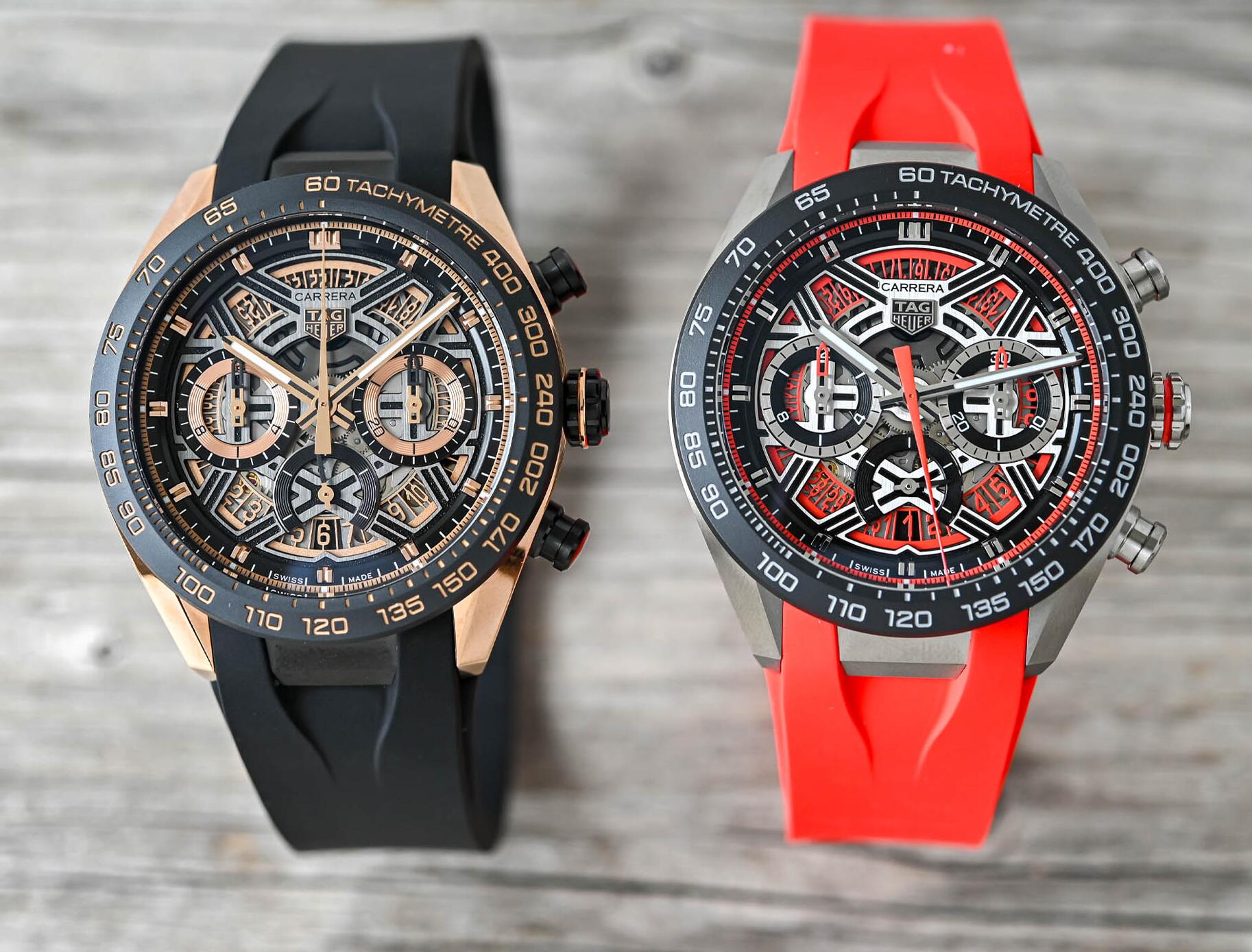 La nouvelle collection de chronographes Replique TAG Heuer Carrera Extreme Sport, audacieuse et axée sur la course